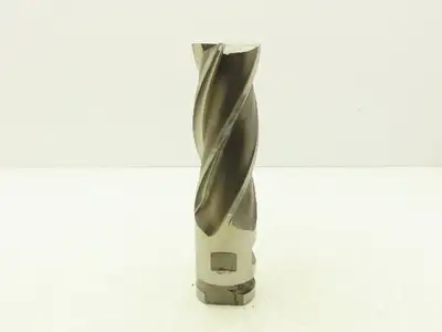 Putnam Tool PLAC-565-4 4 Flute Coarse Rough Single End Mill 2.5" Dia x 6" Flute