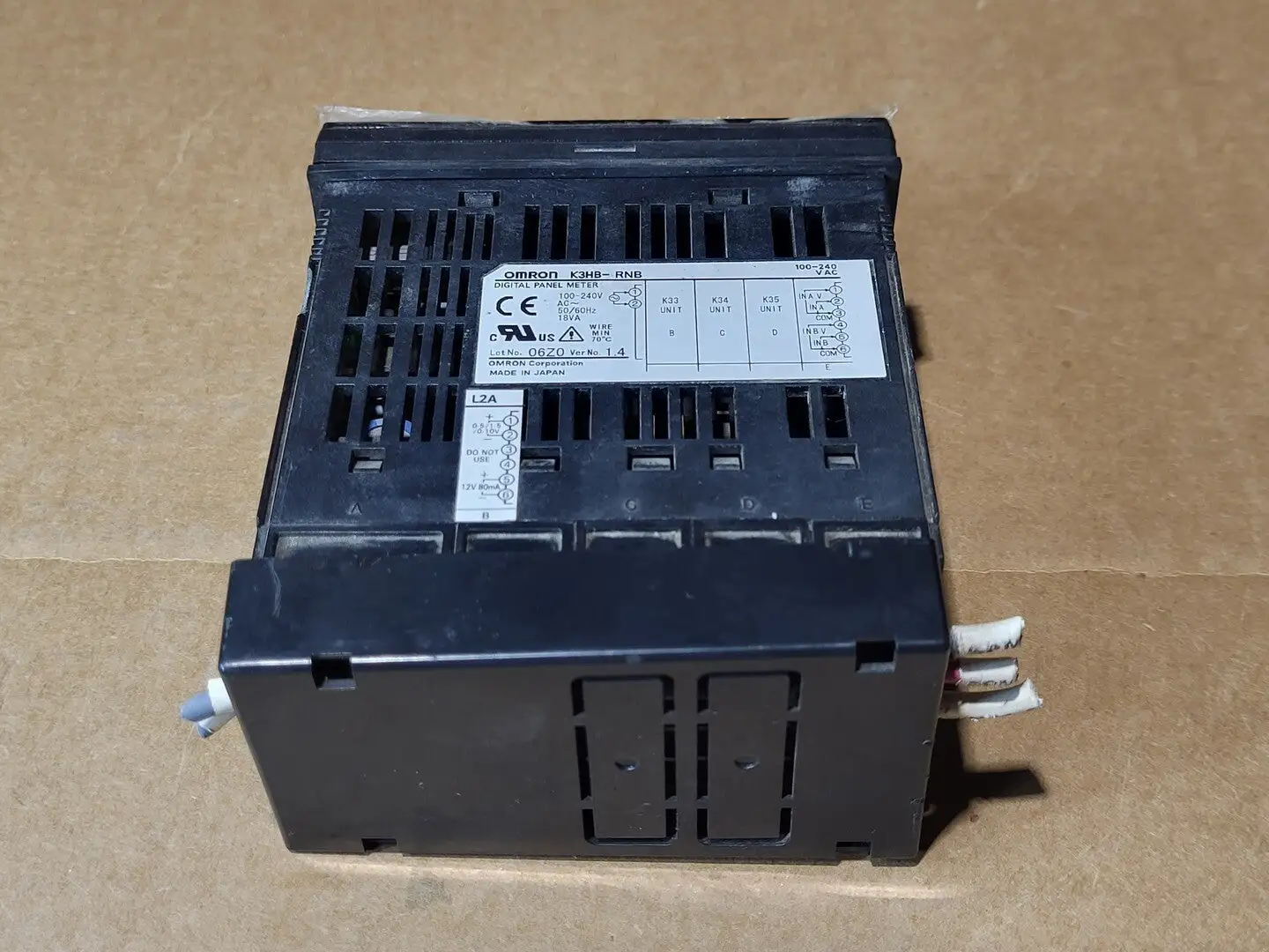USED OMRON K3HB-RNB