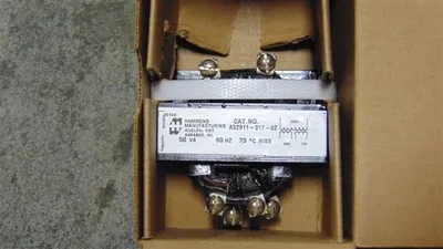 Hammond Manufacturing A52911-017-52 50VA Control Transformer New NIB