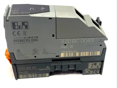 Used Link X20 BC 0083 POWERLINK, X2X Linkn I/O Node fieldbus PLC Ethernet Equipment Michigan US | Maverick Industrial Sales #1397783