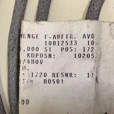 UNKNOWN MAKE 630 Watt Heater Band 88232879 USED #68801