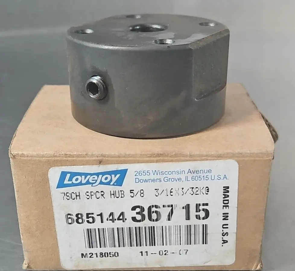 Lovejoy 7SCH 5/8 / 68514436715 Fixed Bore Coupling Spacer Hub Loc5C21