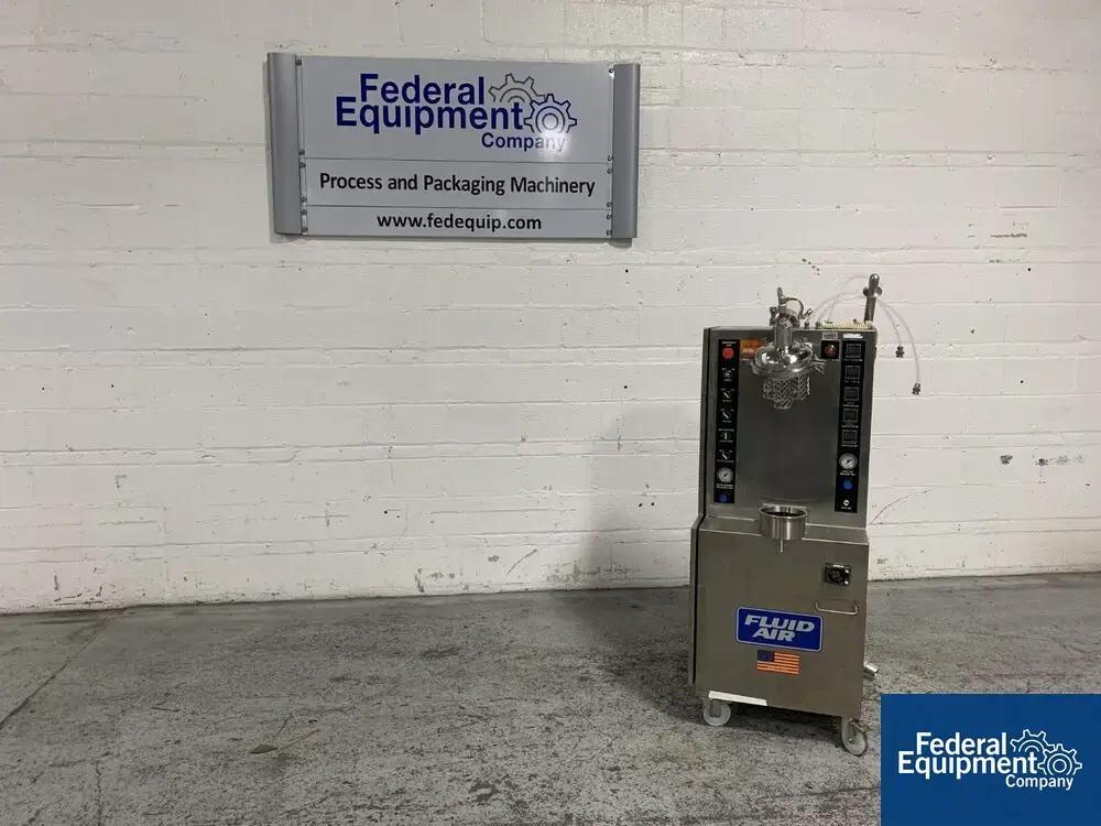 USED Fluid Air Fluid Air Fluid Bed Dryer, Model FA1