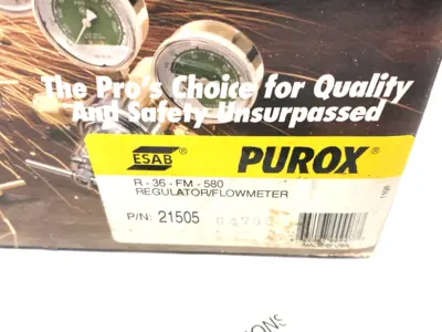 Used ESAB R-36-FM-580 Regulators Michigan US | Maverick Industrial Sales #1442997