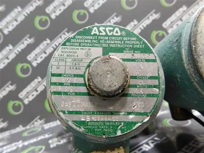 ASCO LB 8344A60 Red Hat Solenoid Valve Used