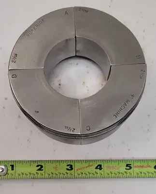 USED SUPERIOR CINCINNATI COLLET PAD