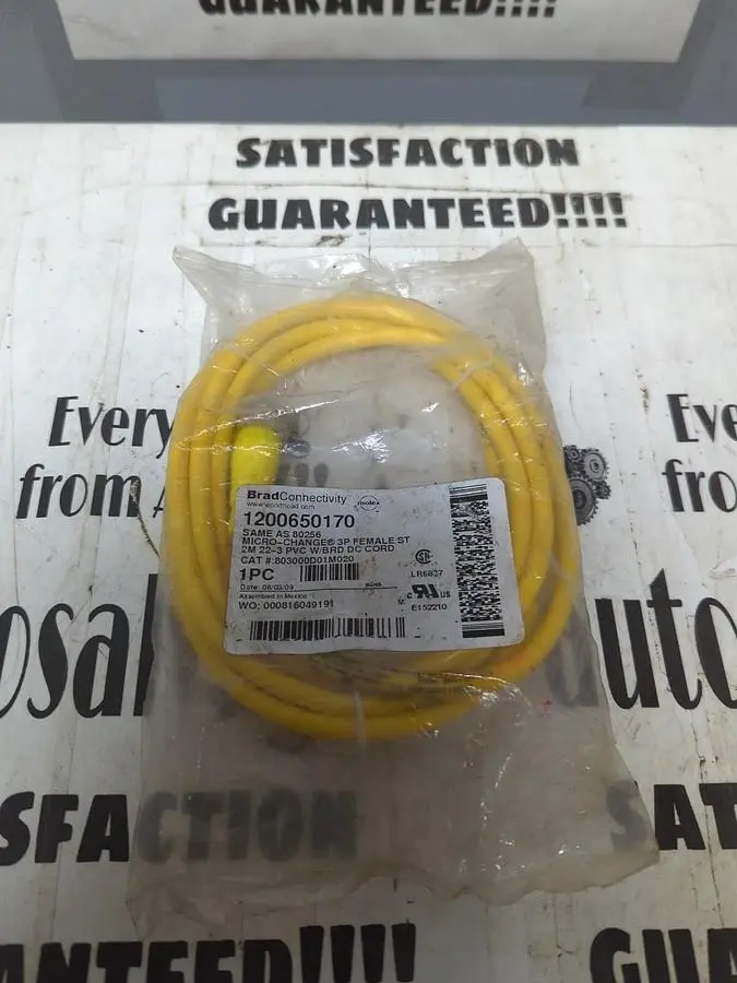 New | in-Stock BRAD CONNECTIVITY 1200650170 Miscellaneous Equipment (Electrical & Power) | Surplus Asset Holdings #1192458