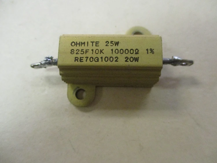 Used Ohmite 825F10K Resistors Arizona US | ASSET CONVERSION SPECIALISTS, INC. #311335