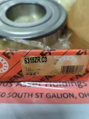New | in-Stock FAG 6315ZR.C3 Industrial Controls Ohio US | Surplus Asset Holdings #1236425