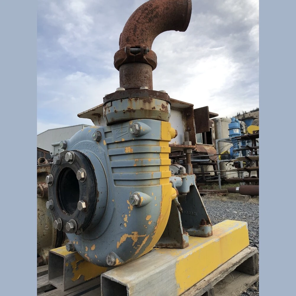 Warman 4 inch Rubber Lined Slurry Pump