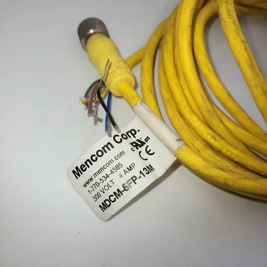 Used MENCOM MENCOM MDCM-5FP 15' LONG CABLE FOR COMPUTER NETWORK Connector Accessories | ND Industrial Surplus #1219701