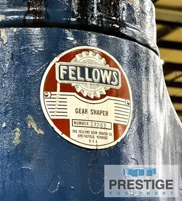 Used FELLOWS 100-8 Gear Shapers New York US | Prestige Equipment #1336251