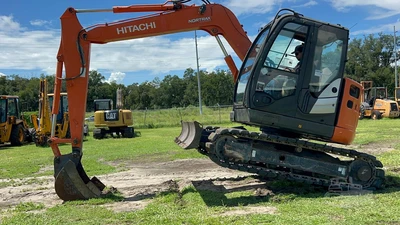Used 2015 HITACHI ZX75US Crawler Excavators - Mini Florida US | Intrac Machinery #1568774