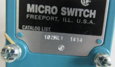 NEW HONEYWELL MICRO SWITCH 102ML1 LIMIT SWITCH