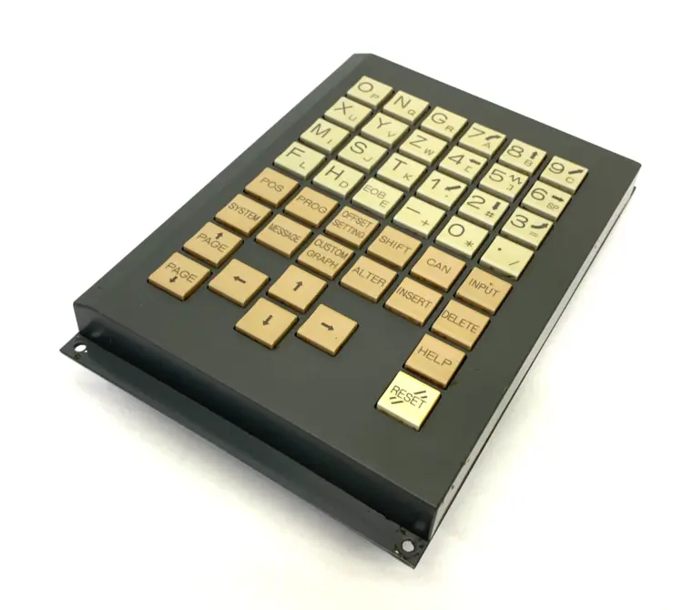 Used FANUC OPERATOR KEYPAD MDI INTERFACE UNIT Misc Industrial Equipment | Maverick Industrial Sales #1102449