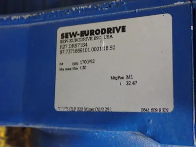 USED SEW EURODRIVE R27 DRS71S4