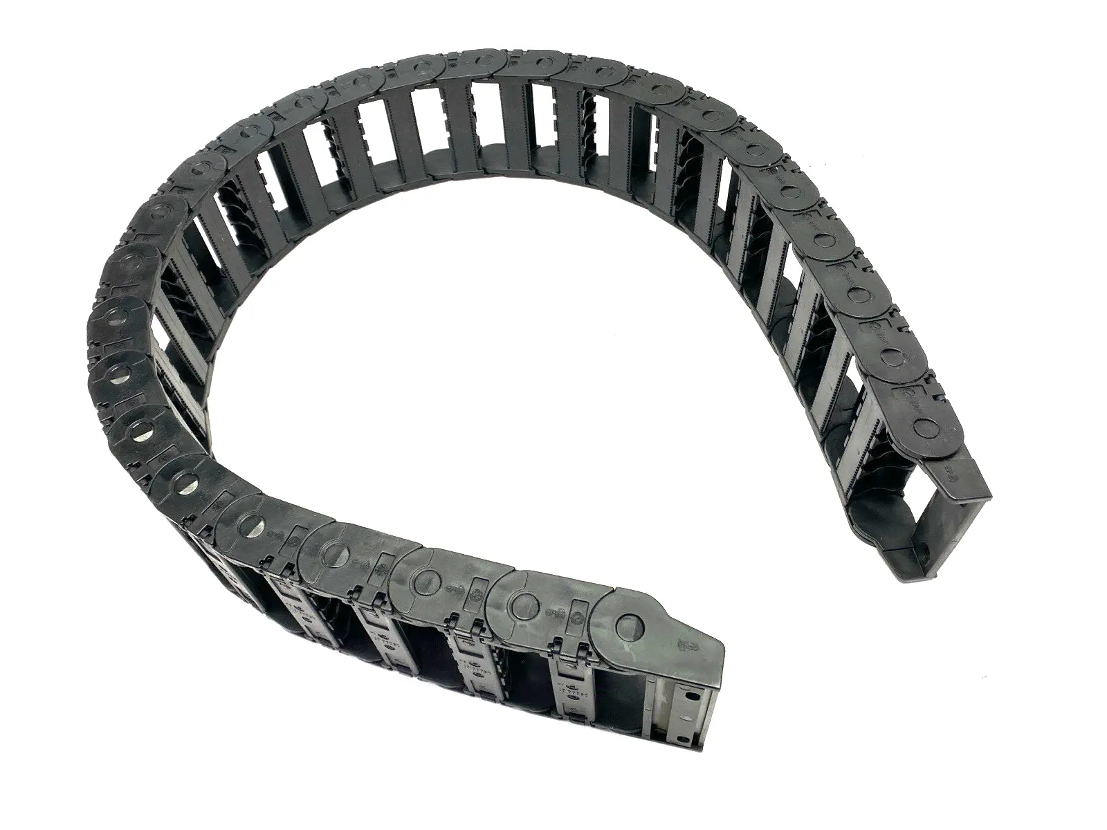 USED IGUS E-CHAIN CABLE CARRIER 26-LINKS 45" OVERALL LENGTH