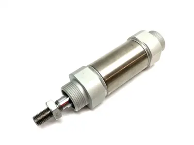 Used SMC ROUND BODY PNEUMATIC CYLINDER 32MM BORE 25MM STROKE Pneumatic Cylinders | Maverick Industrial Sales #1101229