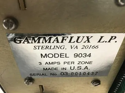 USED GAMMAFLUX 9034