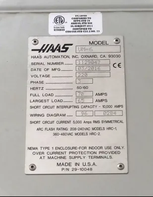 2016 HAAS VM-6 Vertical Machining Centers | Bayou Machinery (20)