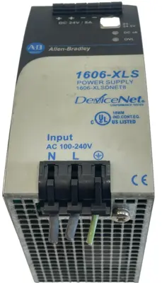 USED ALLEN BRADLEY 1606-XLSDNET8 POWER SUPPLY 1606XLSDNET8 SER A