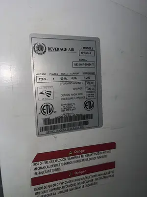 Used BEVERAGE AIR SF2HC-1S Refrigerators Florida US | BAM Discount Restaurant Equipment #1390522
