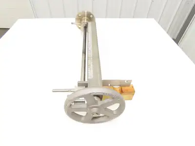 Emco MP-910-2F150-0150 Turbo-Bar Insertion Turbine Flow Meter 2" Flange 22"L