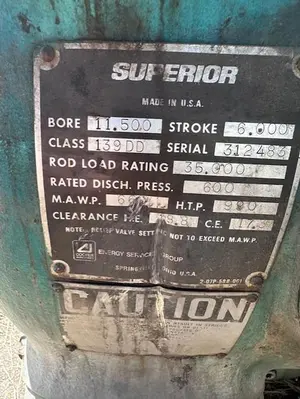 USED WHITE SUPERIOR 139DD