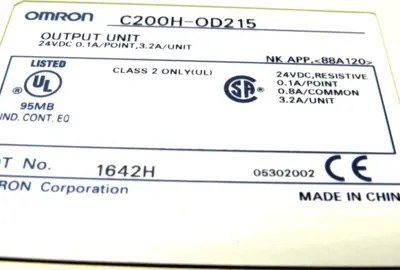 NEW OMRON C200H-OD215 OUTPUT MODULE C200HOD215