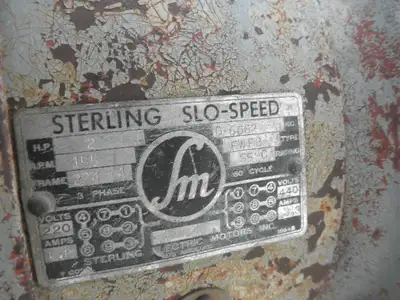 USED STERLING ELECTRIC FWFB