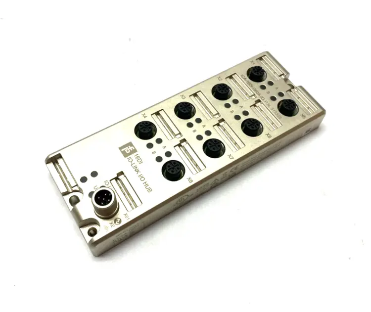 New | in-Stock Pepperl+Fuchs IO-Link Ethernet Fieldbus Hub Module PLC Input & Output Michigan US | Maverick Industrial Sales #1454078