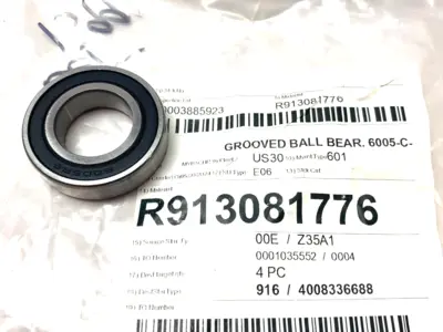 New | in-Stock BOSCH REXROTH GROOVED BALL BEARING 6005-C-2HRS Bearings | Maverick Industrial Sales #1108972