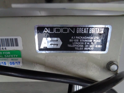 Audion Bench Top Bar Sealer Type HPS 400