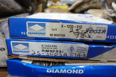 4 PALLETS OF ASSORTED POWER TRANSMISSION REPLACEMENT PARTS