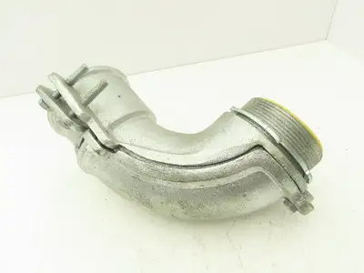 Eaton Crouse Hinds 746 3-1/2" FMC Clamp Type Connector 90 Degree Non-Insulated