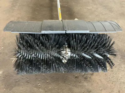 52cc 2-Stroke Power Broom, Approx. 21” Path, Runs and Works