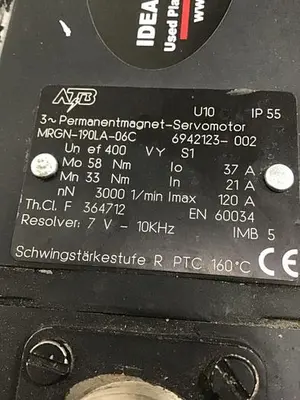 USED ATB MOTORS MRGN-190LA-06C