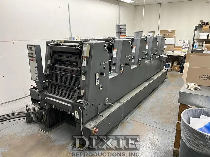 Used 1992 HEIDELBERG GTOFP-52 Sheet-fed press | Dixie Reproductions, Inc. #394354