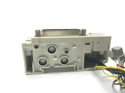 SY3000 | SMC SY 3000 Series Valve Sub 25 Connector Base - Used