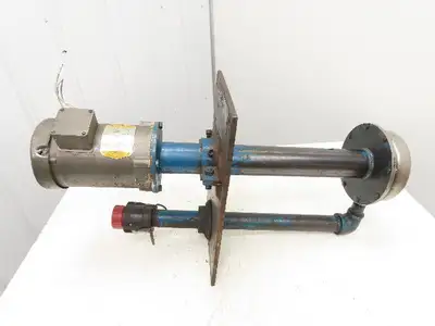 Kerr 5180 Vertical Process Pump Size 1x1-1/4x6-3/16 230/460V 0.5 1/2Hp 15GPM