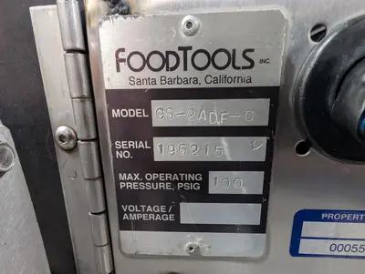 USED FOODTOOLS CS-2ADF-G