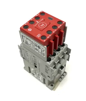 Used ALLEN-BRADLEY SER. A GUARDMASTER SAFETY CONTROL RELAY, 8 POLE Relays & Switches | Maverick Industrial Sales #1102800