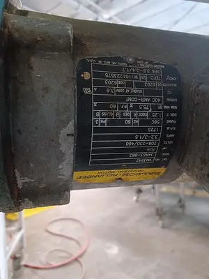 Safeline metal detector 27" x 5" opening