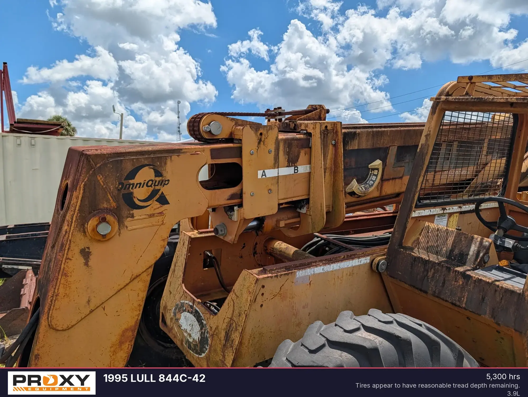 Used 1995 LULL 844C-42 Telehandlers Florida US | Proxy Equipment #1378475