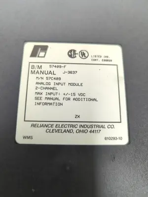 Used RELIANCE ELECTRIC 57C409 Input / Output Modules | Surplus Asset Holdings #1206084