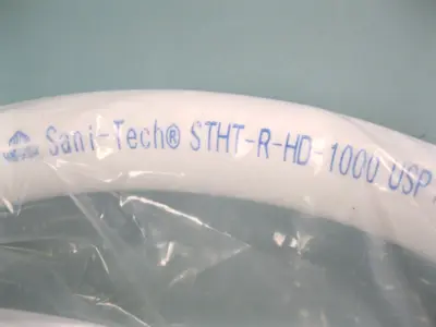 NEW 1" Tri-Clamp Sani-Tech STHT-R-HD-1000 8' Reinforced Silicone Hose P28