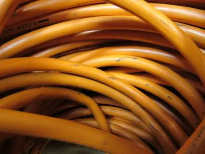 Siecor 62.5/125 Micron Type OFNR Fiber Optic Cable 12pr 600Ft