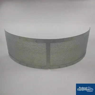 Fitzpatrick 0.033" (20-Mesh) Round Hole Screen for Fitzpatrick L1A, SLS and IR220, OEM Part# 1722 0033