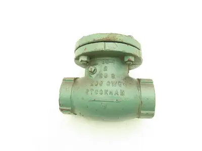 Stockham 2" Steel Flanged Swing Check Valve 125S 200 WOG