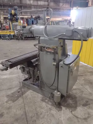 #205 K&T MILWAUKEE KEARNEY AND TRECKER MODEL #205 S-12 HORIZONTAL MILL WITH TOOLMAKERS VERTICAL HEAD: STOCK #22495